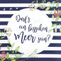 Preview: Serviette, Sommerservietten "Ein bisschen Meer" - 1