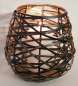 Preview: Metallwindlicht "Aglos" in Anthrazit - Windlicht - 3