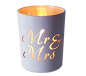 Preview: Kleines Glaswindlicht "Mr & Mrs" Preview: Kleines Glaswindlicht "Mr & Mrs"
