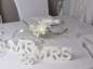 Preview: Hochzeitsdekoration, Aufsteller, Tortenfigur Mr. & Mrs. - Bild 3