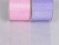 Preview: 1 m Organzaband 70 mm breit in vielen Farben