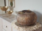 Preview: Platzdeckchen in der Farbe Blau/Natur mit Fransen im Boho-Style - 7