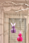 Preview: 3D-Hasenhänger aus Papier in vielen Farben als Osterdeko, 16 cm - 5 Preview: 3D-Hasenhänger aus Papier in vielen Farben als Osterdeko, 16 cm - 5