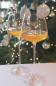 Preview: Glasmarker, Glasanhänger, gold/bunt - handmade - 4