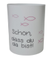 Preview: Lichthülle, Tischlicht "Schön, dass du da bist!" und Fischen in Rosa - 1 Preview: Lichthülle, Tischlicht "Schön, dass du da bist!" und Fischen in Rosa - 1