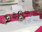 Preview: Weihnachtsdeko - 8 Glitzersterne in Hellrosa oder Dunkelrosa, Streudeko - B6