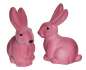Preview: Rosa Hase - Deko zu Ostern - 2
