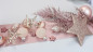 Preview: 10 rosa Glitzersterne zum Streuen 3 cm
