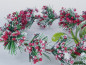Preview: Beschneiter Kerzenring mit roten Beeren - B2