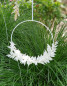 Preview: Blumenring mit echtem, gebleichtem Ruscus - 4 Preview: Blumenring mit echtem, gebleichtem Ruscus - 4
