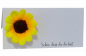 Preview: Tischkarten mit einer kleinen Sonnenblume und dem Spruch "schön, dass du da bist" - 2 Preview: Tischkarten mit einer kleinen Sonnenblume und dem Spruch "schön, dass du da bist" - 2