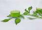 Preview: Teelichthalter aus Metall - Zweig mit Blättern - 2