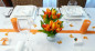 Preview: Blumen, Tulpen, Blumenstrauß, orange. Tischdeko-online.de 4