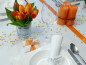 Preview: Blumen, Tulpen, Blumenstrauß, orange. Tischdeko-online.de 5