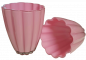 Preview: Rosa Glasvase "Bloom" - Vase, Blumenvase - 2 Preview: Rosa Glasvase "Bloom" - Vase, Blumenvase - 2
