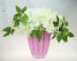 Preview: Rosa Glasvase "Bloom" - Vase, Blumenvase - 3 Preview: Rosa Glasvase "Bloom" - Vase, Blumenvase - 3