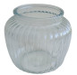Preview: Glasvase, mediterranes geriffelt Windlicht Joey - 1 Preview: Glasvase, mediterranes geriffelt Windlicht Joey - 1