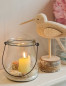 Preview: Maritimes Windlicht aus Glas, 13 cm - 3