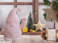 Preview: zauberhafte, winkende Weihnachtsmann, Wichtel in Rosa Preview: zauberhafte, winkende Weihnachtsmann, Wichtel in Rosa