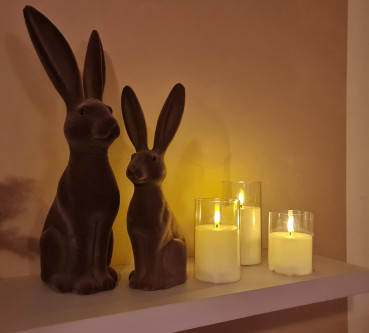 LED Kerzen mit Fernbedienung zur Steuerung von Lichtmodi und Ein-/Ausschalten