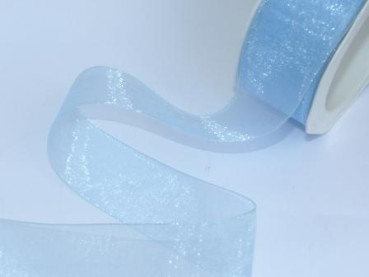 Tischband - Ein Organza-Schleifenband. 5 m Organzaband 3,8 cm 2