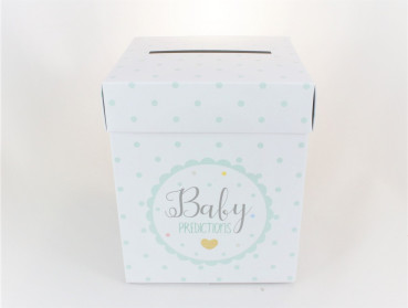 Box für die Babyparty mit Vohersage Karten (Baby Predictions) - 2