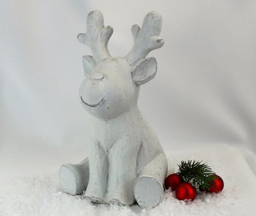 Figur Elch als Deko zum Weihnachtsfest - 2