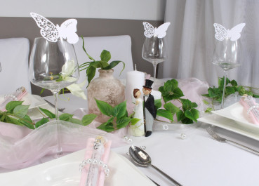 Tortenfigur Hochzeitspärchen "Sweet Love"