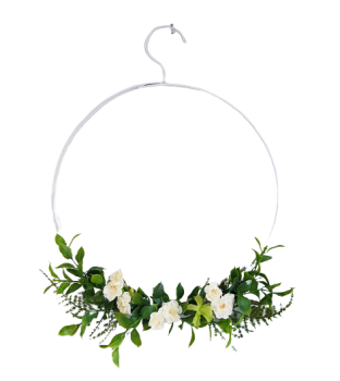 Blumenring, Blumenhänger mit Kirschblüten - 1
