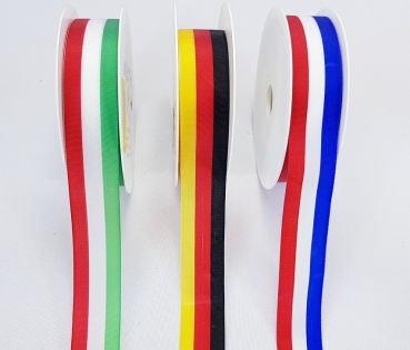 Bänder - Nationalband - Flaggenband. Dekobänder bei Tischdeko-online  1