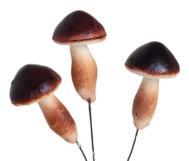 Pilze für die Herbstdeko oder Weihnachtsdeko zum Stecken - 1