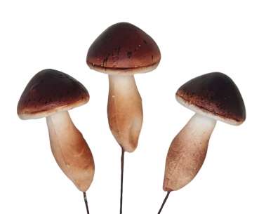 Pilze für die Herbstdeko oder Weihnachtsdeko zum Stecken - 2