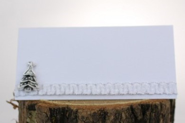 Tischkarte Tannenbäumchen - zu Weihnachten und Advent 3