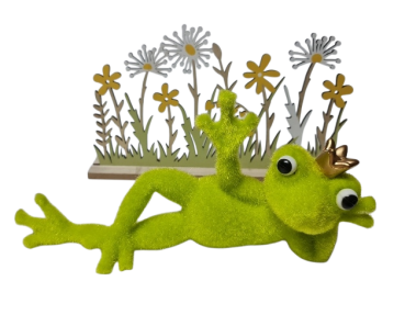 Aufsteller "Blumenwiese" aus Holz, Metall - 2