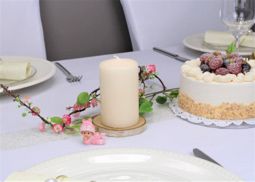 Tischdeko zur Babyshower, Babyparty - Figur "Baby liegend"  - 1