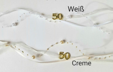 Girlande zur Goldenen Hochzeit
