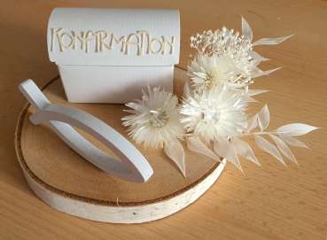 Geldgeschenk, Geschenkverpackung zur Konfirmation im Bohostyle - 3