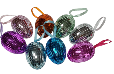 Ostereier im Discokugel-Design – 8er-Set - 2