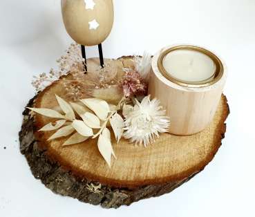 Teelichthalter "Engel" - Deko zum Fest im Boho-Style - 3