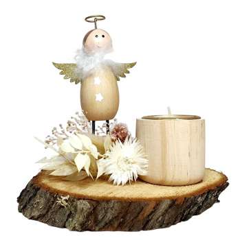 Teelichthalter "Engel" - Deko zum Fest im Boho-Style - 5