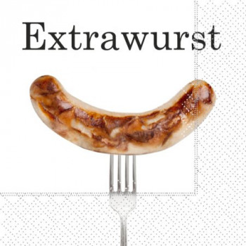 Servietten Extrawurst - Tischdekorationen