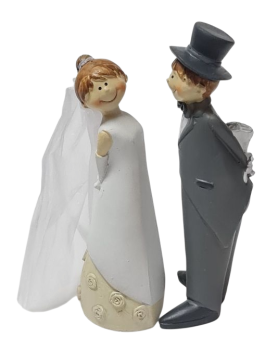 Tortenfigur, Hochzeitsfigur, Hochzeitspärchen Sweet Love  2