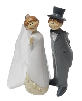 Tortenfigur, Hochzeitsfigur, Hochzeitspärchen Sweet Love  1