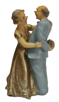 figur zur Goldhochzeit, Tortenfigur