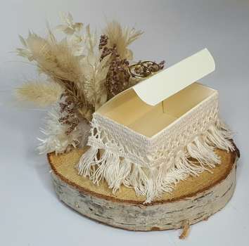 Geldgeschenk zur Hochzeit im Bohostyle "Love", Geldbox - 4