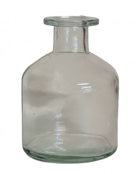 Glasflasche, Vase, Kerzenhalter kurz - 1