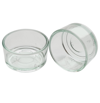 Kleiner Teelichthalter aus Glas. Glas-Teelichthalter - Tischdeko 3