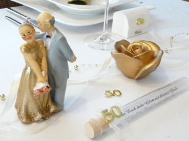 Perlengirlande silber- oder goldfarben 5