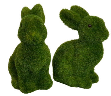 Grüner Hase 18 cm