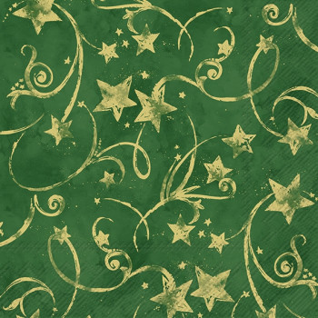 Winterservietten "Star Garland"
